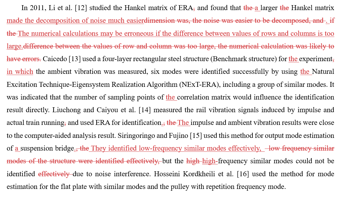 After editing, Structural Engineering sample 12